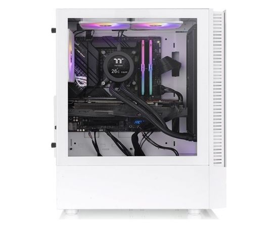 Thermaltake View 200 TG Snow ARGB Midi Tower White