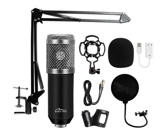 Media Tech STUDIO AND STREAMING MICROPHONE MT397S