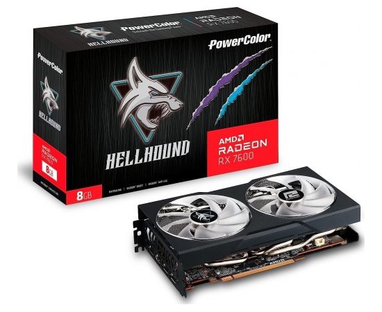 Power Color PowerColor Hellhound RX7600 8G-L/OC AMD
