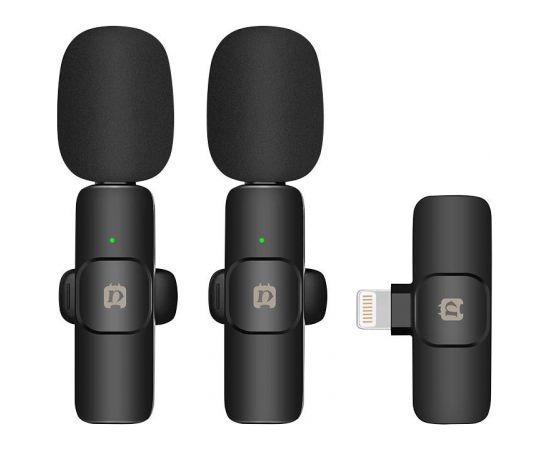 Wireless microphone Puluz PU3150B Lavalier Type Wireless microphone Puluz PU3151B Lavalier Type Lightning