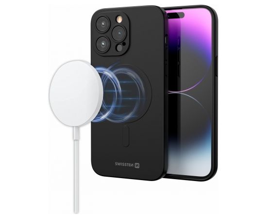 Swissten Soft Joy Magstick Case Aizmugurējais Apvalks Priekš Apple iPhone 11  Pro