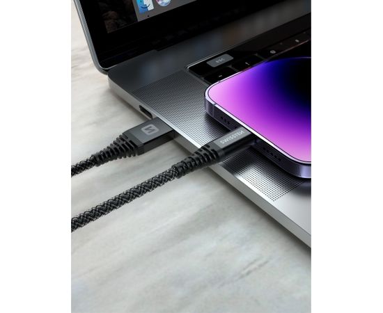 Swissten Kevlar Провод USB / Lightning 1.5m / 60w