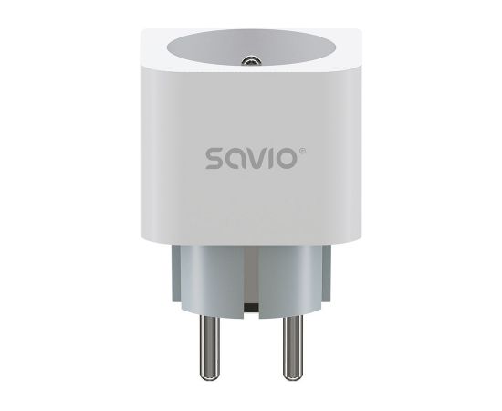 SAVIO WI-FI smart socket, 16A, AS-01, White