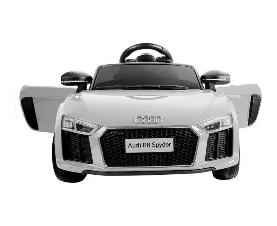 Lean Cars Audi R8 Spyder White - Electric Ride On Car