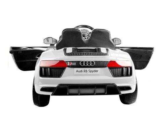 Lean Cars Audi R8 Spyder White - Electric Ride On Car