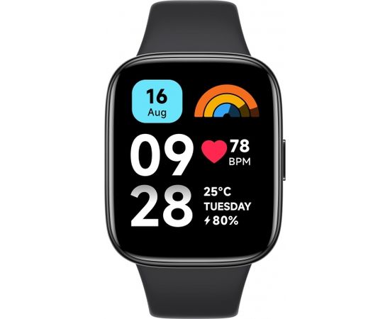 Xiaomi Redmi Watch 3 Active, черный