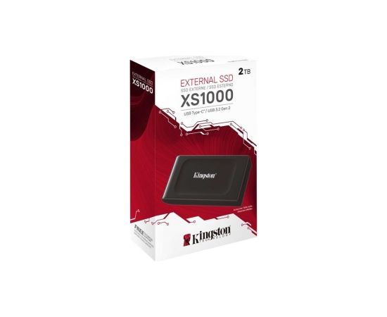 Kingston Technology EXTRENAL SSD XS1000 2TB Black