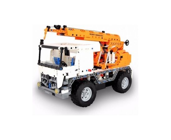 Import Leantoys Tipper Truck Crane 2in1 Remote Controlled 2.4G Block 838 elements C51013W