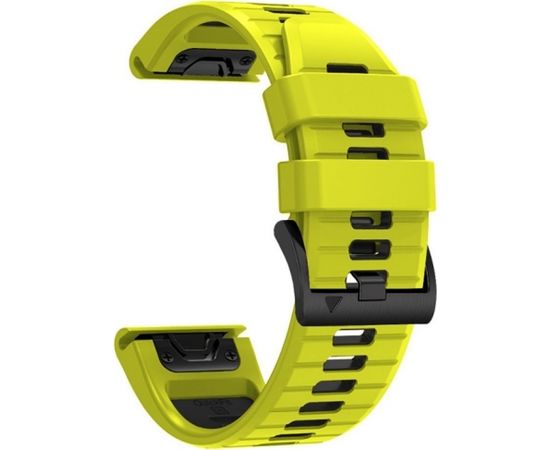 Tech-Protect watch strap IconBand Pro Garmin fenix 5/6/6 Pro/7, lime/black