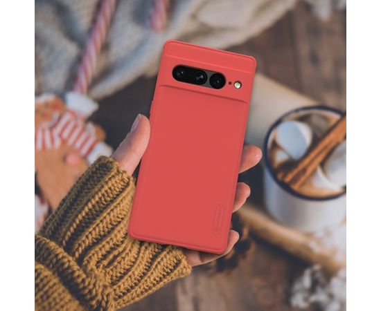 Nillkin Super Frosted PRO Back Cover for Google Pixel 7 Pro Red