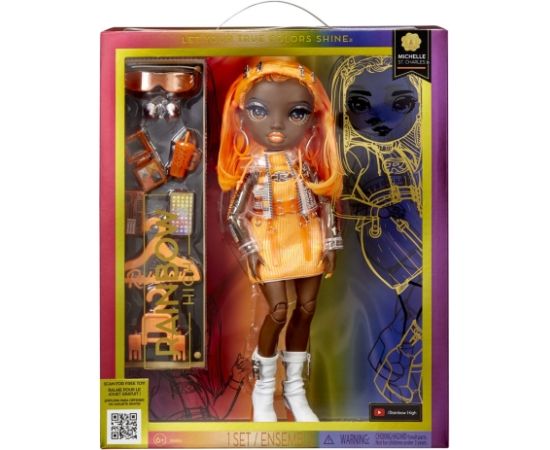 MGA Rainbow High Orange Fashion Doll -Michelle St. Charles