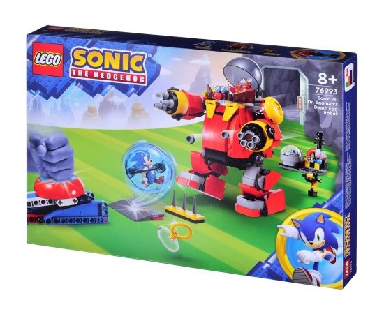LEGO 76993 Sonic kontra dr.Eggman i robot Death Egg