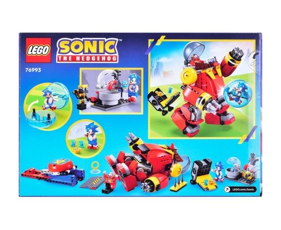 LEGO 76993 Sonic kontra dr.Eggman i robot Death Egg