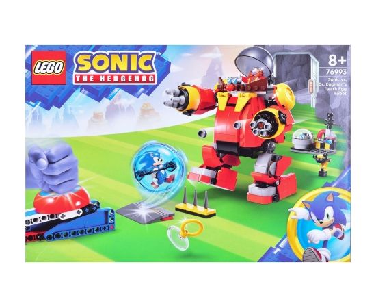 LEGO 76993 Sonic kontra dr.Eggman i robot Death Egg