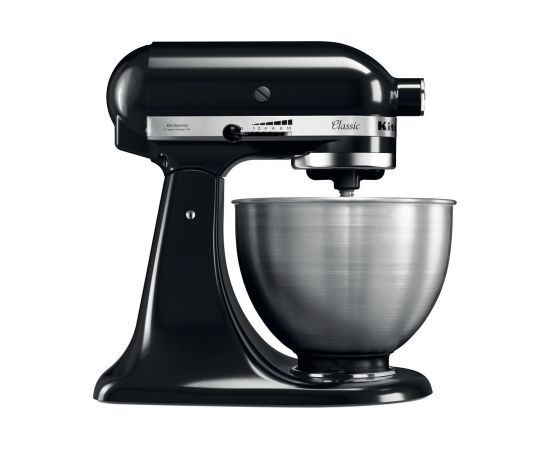 KitchenAid 5K45SSEOB Classic Virtuves kombains 275W 4.3L Black Metallic