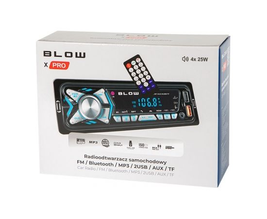 BLOW X-PRO MP3/USB/micro USB/BLUETOOTH radio Car Black