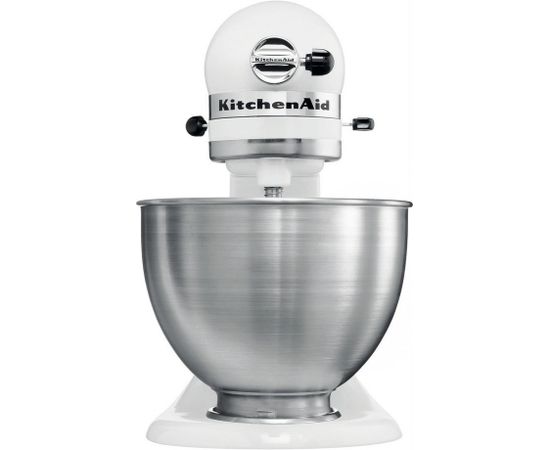 KitchenAid 5K45SSEWH Stand mixer 275 W Metallic, White