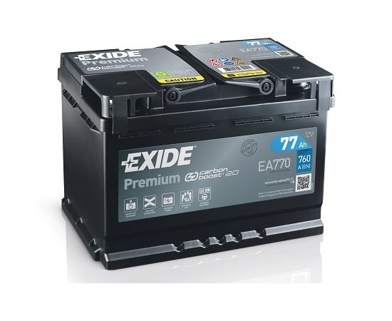 EXIDE PREMIUM  12V/77Ah/760A AKB 278x175x190