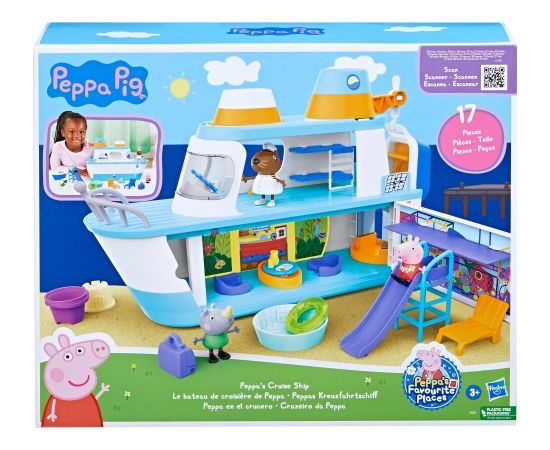 Unknown PEPPA PIG Rotaļu komplekts Peppas kruīza kuģis Konstruktori 