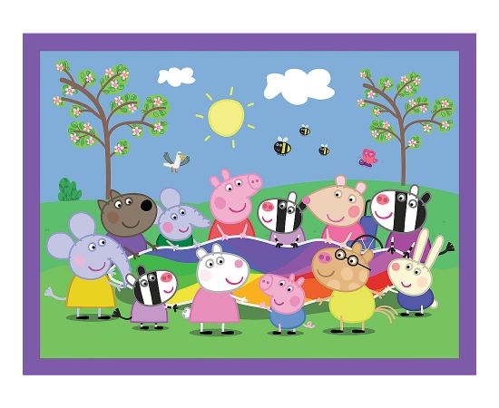 Unknown TREFL PEPPA PIG Puzles komplekts Peppa Pig 30 gab + 48 gab + 24 memo