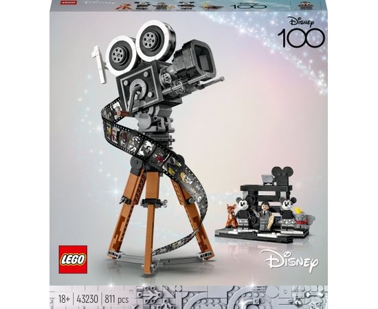 LEGO 43230 Disney Classic Camera - Homage to Walt Disney veltījums Voltam Disnejam