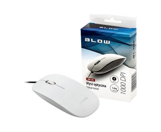 Optical mouse BLOW MP-30 USB white
