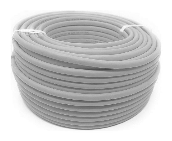 Techly ITP8-FLU-0100 networking cable Grey 100 m Cat5e U/UTP (UTP)