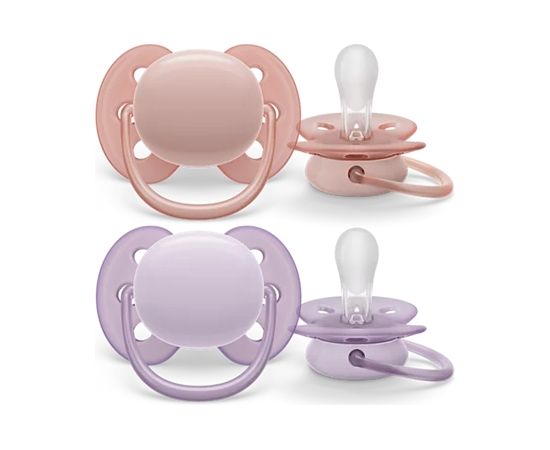 Philips Avent māneklītis Ultra soft DECO, 6-18M (2 gab), zēniem - SCF091/15