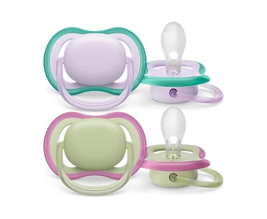 Philips Avent māneklītis Ultra Air Neutral, 0-6M (2 gab), meitenēm - SCF085/24