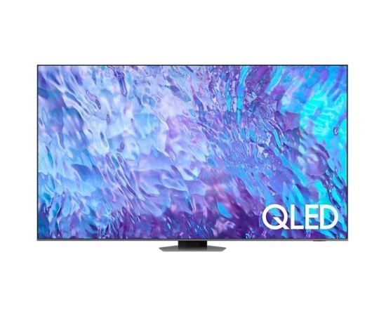 SAMSUNG QE98Q80CATXXH 2023 98” Q80C QLED 4K HDR Smart TV Tizen Carbon Silver