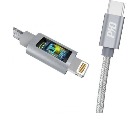 Dudao L5Pro PD 45W USB-C to Lightning Cable 1m Gray