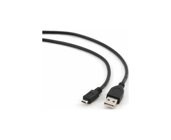 Kabelis Gembird USB Male - MicroUSB Male 2.0 0.3m Black