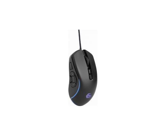 Datorpele Gembird USB Gaming RGB Backlighted Mouse Black