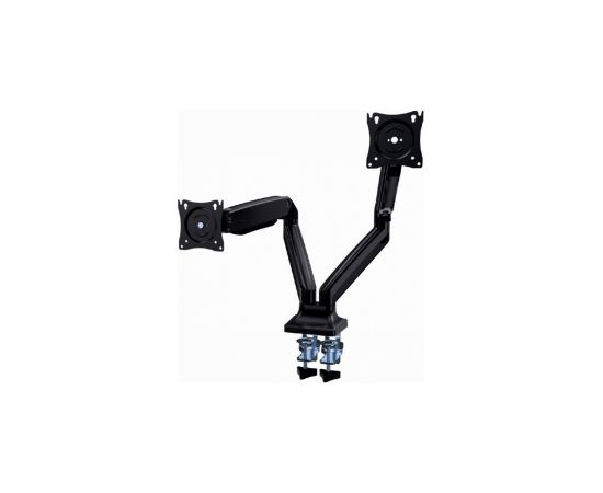 Monitora stiprinājums Gembird Full-motion Desk 2-display Mounting Arm