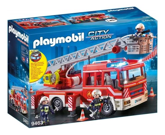 PLAYMOBIL 9463 Fire brigade ladder vehicle