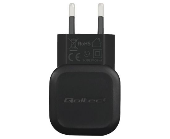 Qoltec 50195 Charger 12W | 5V | 2.4A | USB + Micro USB cable