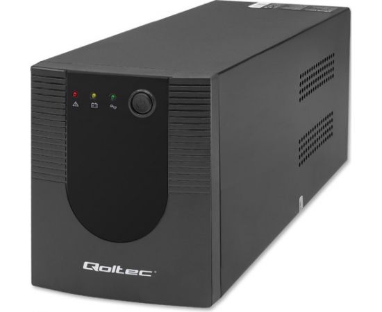 Qoltec 53776 Uninterruptible Power Supply Line Interactive | Monolith| 1500VA | 900W