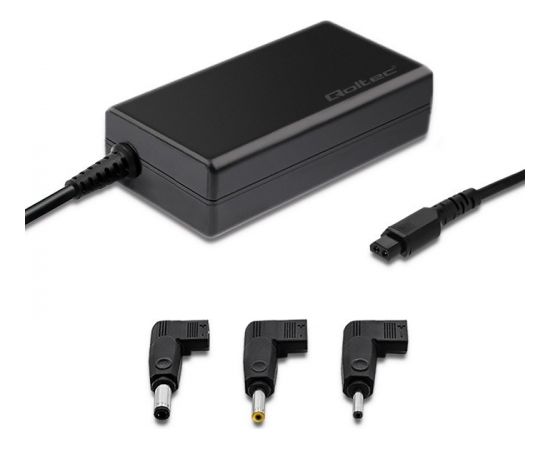 Qoltec 52415 Power adapter designed for Samsung Sony 65W | 3 plugs | +power cable
