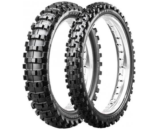 120/100-18 Maxxis M7326 Maxxcross MX-MH 68M TT CROSS MID HARD Rear #E