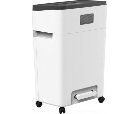 HP ONESHRED 18CC shredder, cut-offs, P-4, 18 cards, 25l, light grey