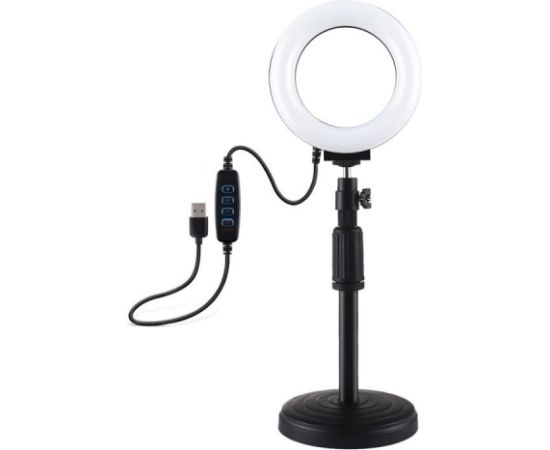 Ring LED lamp Puluz with adjustable base PU391