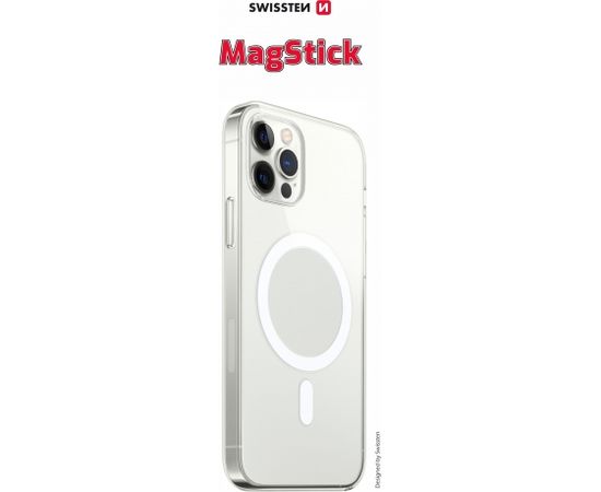 Swissten Clear Jelly MagStick Back Cace Aizsargapvalks Priekš Apple iPhone 15
