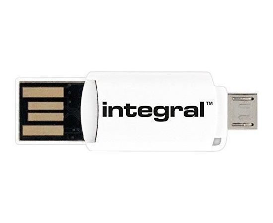 Integral On-The-Go microSDHC/XC Reader, USB, microUSB