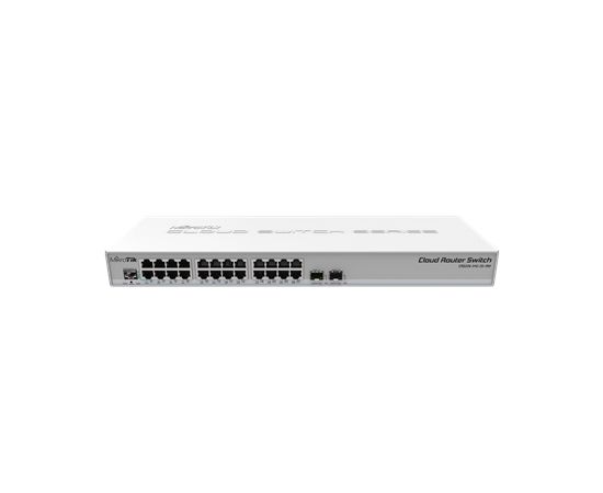 MikroTik Cloud Core Switch CRS326-24G-2S+RM Managed L3, Rack mountable, 1 Gbps (RJ-45) ports quantity 24, SFP+ ports quantity 2, RouterOS (Level 5)