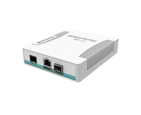 MikroTik Cloud Router Switch CRS106-1C-5S  Combo SFP ports quantity 1, Ethernet LAN (RJ-45) ports 1, Desktop, Web Management, 5