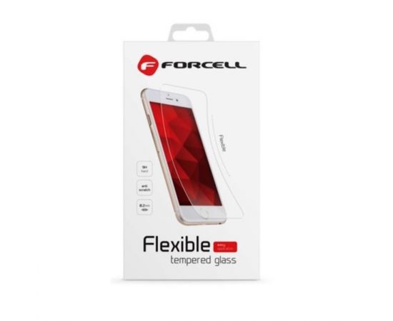 Forcell Fleksibls 0.2mm 9H Hybrid Pretskrāpju Premium klalitātes Aizsargstikls Sony Xperia XA / XA Dual
