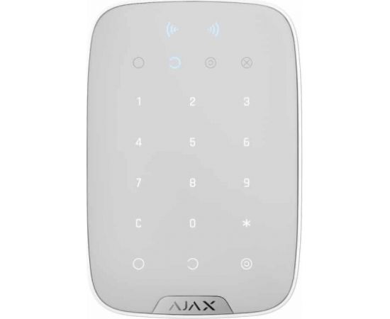 KeyPad Plus W ~ Bezvadu skārienjutīga tastatūra ar MF13.56MHz nolasitāju Ajax 868MHz