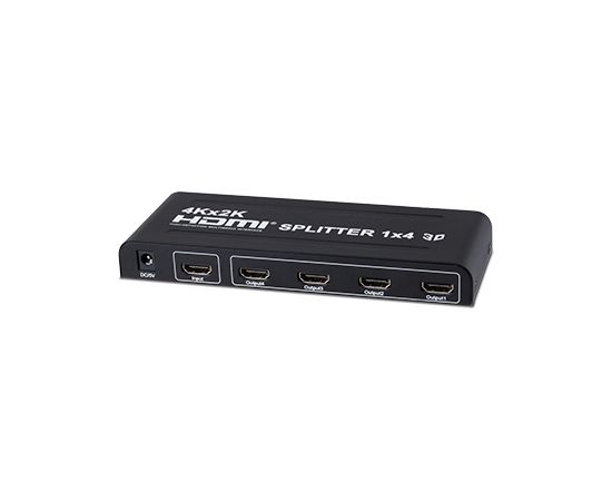 PR-SP104(4K) ~ HDMI делитель 1IN / 4OUT 4K@30Hz DC5V