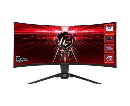 ASROCK 34" WQHD 165Hz monitor PG34WQ15R2B