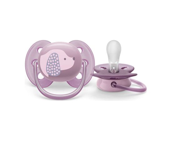 Philips Avent māneklītis Ultra soft DECO, 6-18M (1 gab), meitenēm - SCF092/05